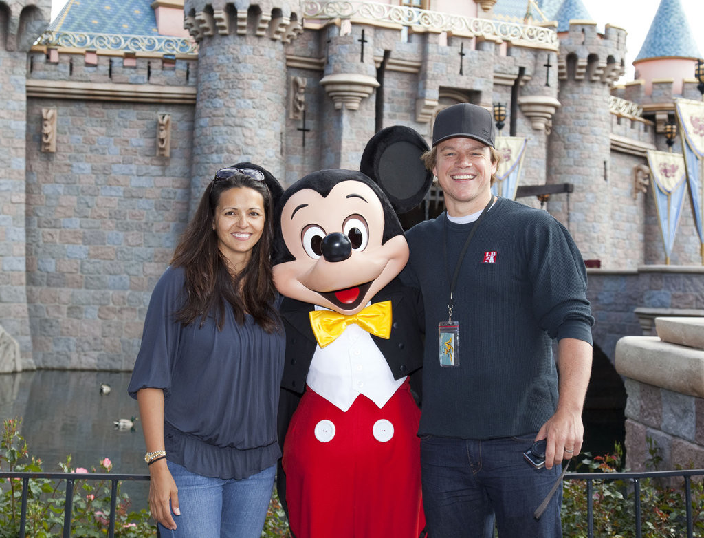 Matt-Luciana-Damon-posed-picture-Mickey-Mouse-April