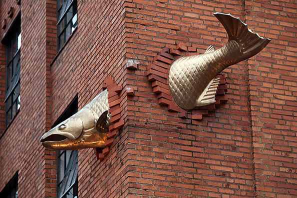 Escultura-salmon