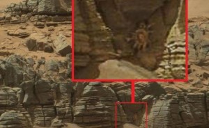 La NASA publica una foto donde se puede apreciar aparentemente a un cangrejo en Marte