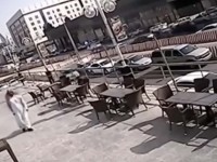 [Video] Espectaculares imágenes: un hombre escapa a la muerte por milímetros