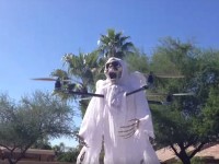 Un hombre crea un drone fantasma para aterrorizar a su barrio de Arizona