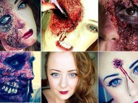 Se acerca Halloween: esta artista autodidacta del maquillaje crea diseños horriblemente realistas para una gran noche de miedo