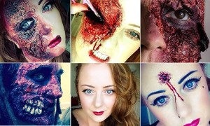 Se acerca Halloween: esta artista autodidacta del maquillaje crea diseños horriblemente realistas para una gran noche de miedo