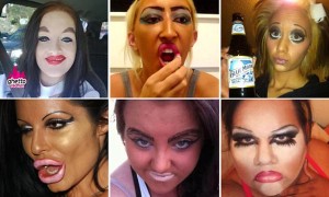 ¿Podrían ser estos los peores maquillajes del mundo?