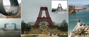 Las fotos de los monumentos más famosos del mundo durante el proceso de construcción