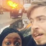 !IMPACTANTE VIDEO!  DOS JÓVENES CASI MUEREN POR HACERSE UN SELFIE EN UN INCENDIO