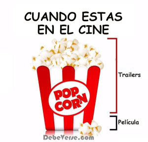 CUANDO ESTÁS EN EL CINE…