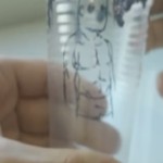DIVERTIDO JUEGO DE "DRESS-UP"  CON VASITOS CLAROS