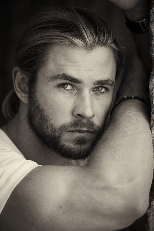 CLEARANCE REQUIRED BEFORE ANY USAGE. SPECIAL PRICE APPLIES.  Australian born Hollywood actor Chris Hemsworth.  NRT