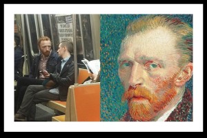 ESTE HOMBRE QUIERE SER FAMOSO  A COSTA DE SU PARECIDO CON VINCENT VAN GOGH