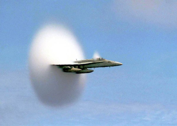 airplane-breaking-the-sound-barrier-perfect-timing