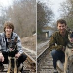 25 entrañables fotos de mascotas creciendo al lado de sus dueños a través de los años